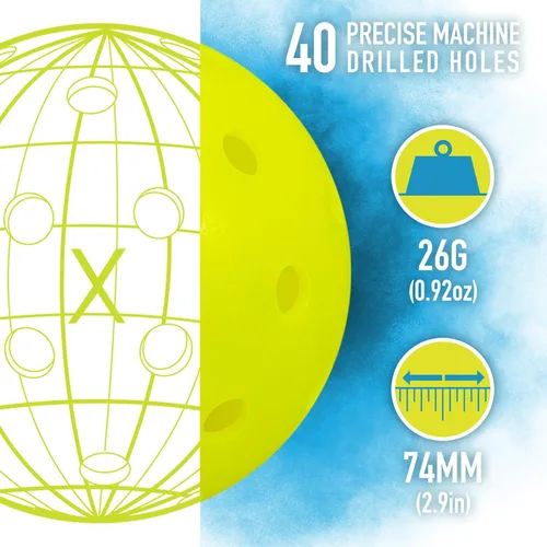 Miniatura 12 de Franklin Sports Pala de Pickleball - Raqueta Oficial de Pickleball de EE. UU. (USAPA) Aprobada de Núcleo de Polipropileno Pilot - Raqueta Pro Ligera