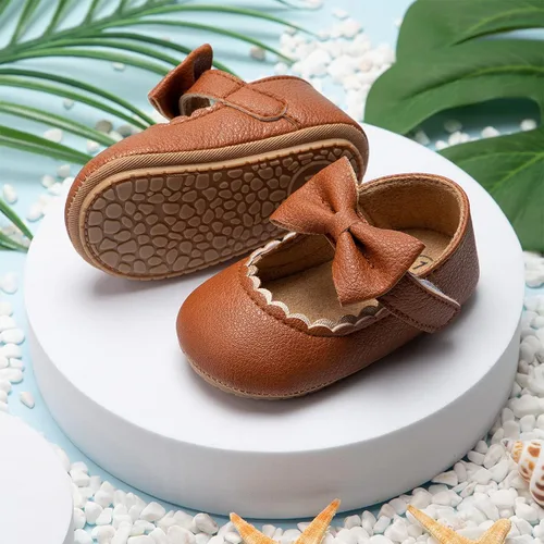 Miniatura 4 de HsdsBebe Mary Jane - Zapatos planos con lazo antideslizante y suela suave para niñas pequeñas, zapatos de vestir para bodas
