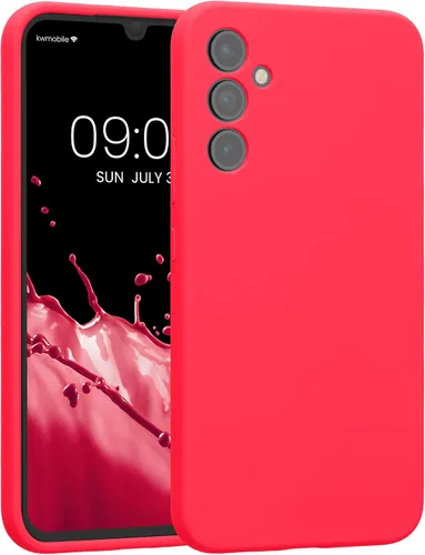 Miniatura 22 de kwmobile Funda compatible con Samsung Galaxy A13 4G - Funda delgada de silicona TPU - Acabado suave al tacto - Amarillo radiante