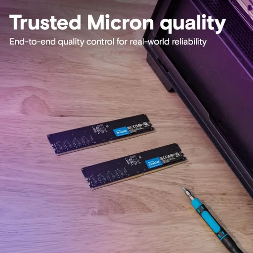 Miniatura 6 de Crucial CT8G48C40U5 - Memoria RAM DDR5 de 8GB, 4800MHz para computadora de escritorio, UDIMM de 288 pines, Compatible con Intel Core de 13ª