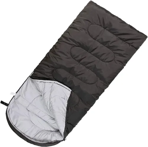 Miniatura 2 de Saco de dormir estándar con capucha para adultos 4 estaciones, cálido o frío, ligero, para interiores y exteriores, sacos de dormir para mochileros