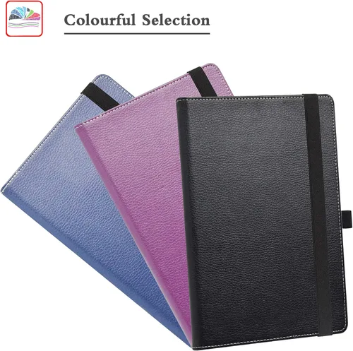 Miniatura 7 de Bige para tabletas TECLAST P26T/Vortex T10M Pro Plus de 10.1", soporte giratorio de 360 grados con cubierta de bonito patrón, color negro