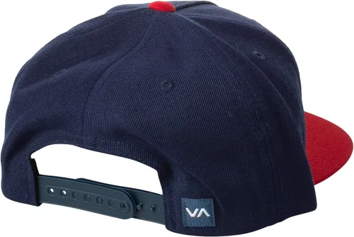 Miniatura 2 de RVCA Sombrero de ala recta ajustable Snapback para hombre