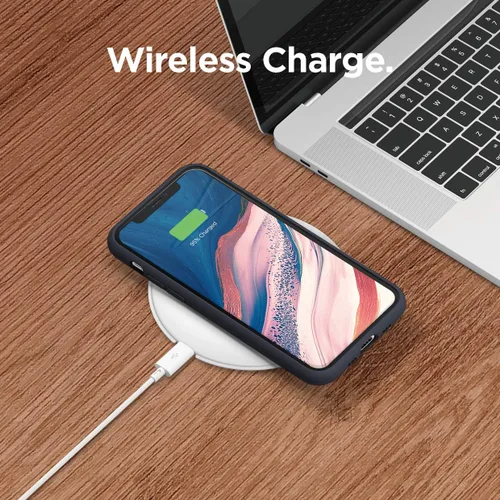 Miniatura 7 de elago Compatible con iPhone 11 Pro Max, funda de silicona líquida, funda protectora de cuerpo completo, a prueba de golpes, funda delgada para Negro