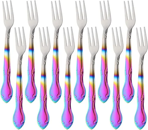 Miniatura 50 de Juego de 12 cucharas de café, mini cucharas de café, cucharas de espresso de acero inoxidable, cucharas pequeñas para postre, té, aperitivo, 4.6