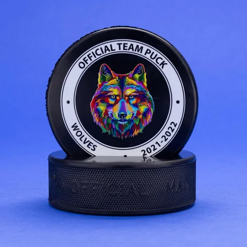 Miniatura 5 de Soporte para discos de hockey hecho de un disco de hockey real, el soporte de puck, vitrina de disco de hockey, soporte para disco de hockey