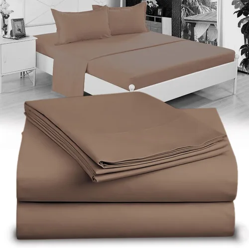 Miniatura 34 de Juego de Sábanas Twin - Sábanas de Cama Twin de Microfibra Ultra-Suave 1800 - Doble Cepillado - Bolsillos Profundos - Ajuste Fácil - Sin Arrugas