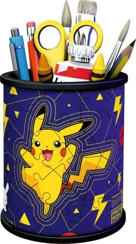 Miniatura 2 de Ravensburger Pokemon Gifts - Rompecabezas 3D para niños a partir de 6 años - 54 piezas - Pote de lápices - No requiere pegamento