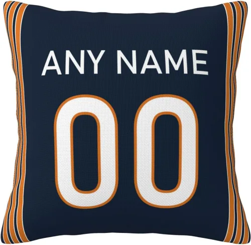 Miniatura 36 de Fundas de almohada de fútbol – Fundas de almohada personalizadas con cualquier nombre y número, regalo personalizado para hombres, mujeres y niños
