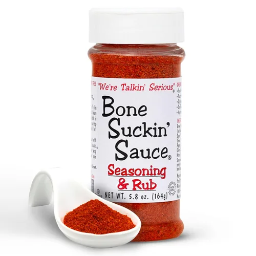 Miniatura 10 de Bone Suckin' Condimento para salsa y variedad de frotamiento, original, filete, mariscos y pollo, ideal para asar a la parrilla, ahumar, sin OMG