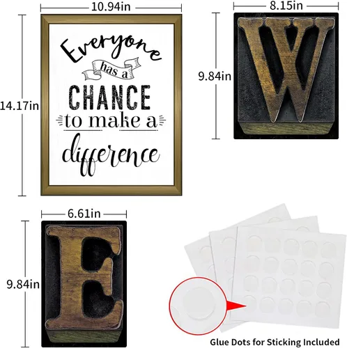 Miniatura 3 de Decoraciones para el aula, 13 pósteres de tablón de anuncios motivacionales industriales elegantes para decoración de aula, póster laminado de Blanco