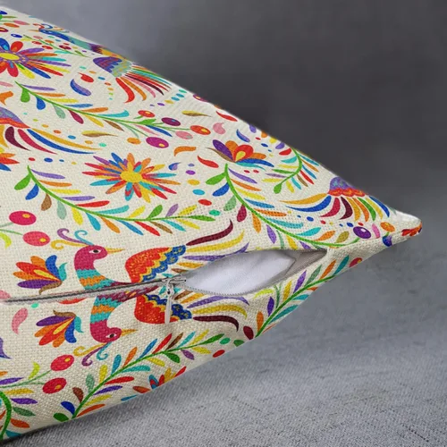 Miniatura 5 de Sanwarm Juego de 4 fundas de almohada decorativas para decoración del hogar, 16 x 16 pulgadas, fundas de almohada para sofá, fundas de almohada