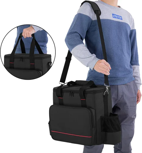 Miniatura 5 de samdew Bolsa de transporte portátil para calentador compatible con Mr. Heater MH9BX, Buddy Propano Heater Funda de transporte con bolsillos y asas