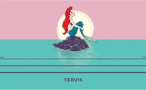 Miniatura 2 de Tervis Traveler - Vaso aislado de triple pared de Ariel de Disney The Little Mermaid Thoughtful Ariel mantiene las bebidas frías y calientes, 20