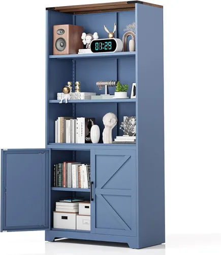 Miniatura 16 de VINGLI Armario de Pared para Garaje con Puertas con Cerradura y Estante Ajustable, Gabinete de Pared de Metal, Gabinete de Almacenamiento Superior