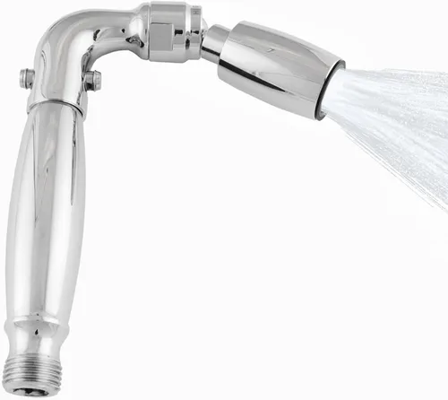Miniatura 12 de High Sierra Showerheads® - Cabezal de ducha de mano de metal sólido con válvula de goteo - WaterSense Certified Low Flow 1.5 GPM: acabado de bronce