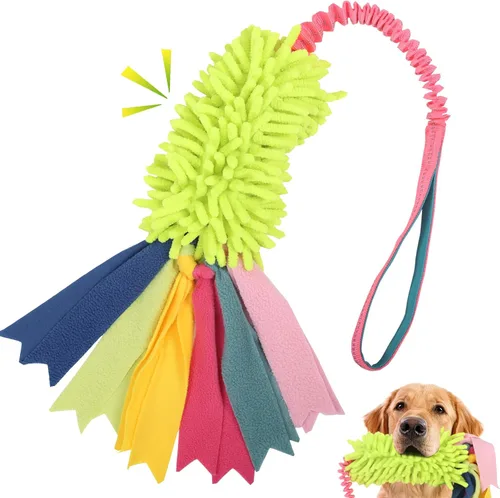 Miniatura 8 de Wodoca Juguete de remolcador para perros, juguete agresivo con chirrido fuerte, ideal para perros grandes, fácil de limpiar, hecho a mano