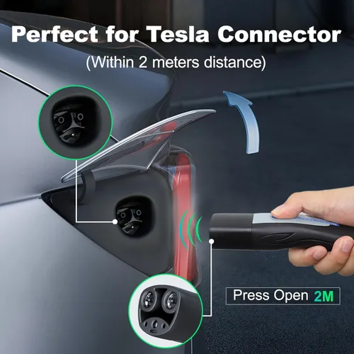 Miniatura 3 de Cargador de vehículo eléctrico de nivel 1/2, 16 amperios y 3.5 kW, cargador portátil con cable de 20 pies, estación de carga doméstica, con enchufe