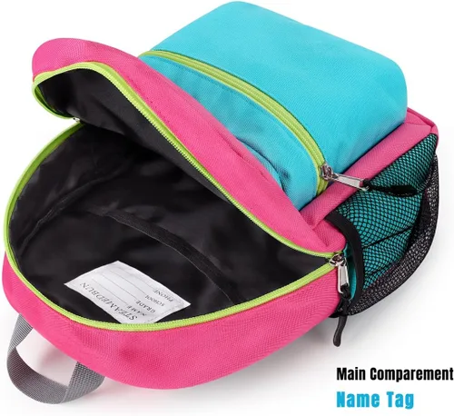 Miniatura 3 de STEAMEDBUN Mochila para niñas de 2 a 4 años, mochila de jardín de infantes para niñas, mochila preescolar, mini