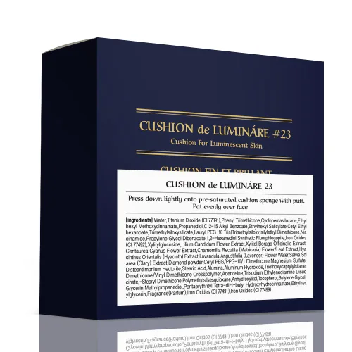 Miniatura 3 de [CHALLANS DE PARIS] CUSHION de LUMINÁRE EX – 23 Beige Medio Base de Maquillaje en Cojín de Brillo Radiante, Cobertura Completa, Uso Duradero, 23