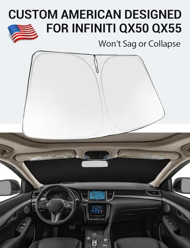 Miniatura 351 de Proadsy Parasol plegable para parabrisas delantero 2026, ajuste personalizado, accesorios para CRV SUV LX EX EX-L EX-L Navi Touring 2017-2022
