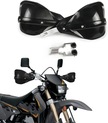 AnXin - Guardamanos universales para motocicleta de 7/8" 22mm y 1 1/8" 28mm, para KLR650 DR650 DRZ400SM TW200 XR650L XT250 KLX300 TRX 400EX YFZ450
