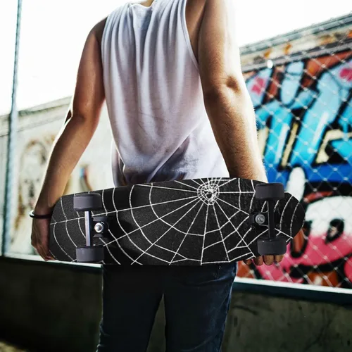Miniatura 7 de YETTASBIN Cinta de agarre para patineta, sin burbujas, antideslizante, papel de lija para patineta, 33 x 9 pulgadas