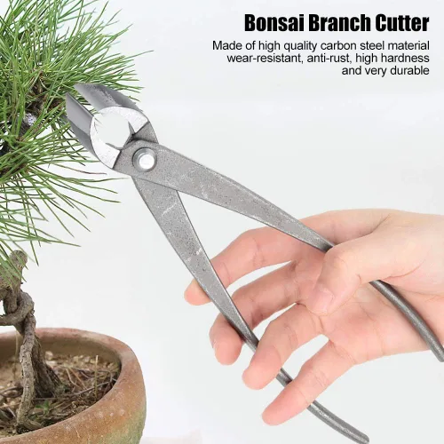 Miniatura 2 de Gavigain Tijeras de bonsái, tijeras de podar multifuncionales, cortador de bonsái de jardín, cortador de ramas de árbol de bonsái, tijeras