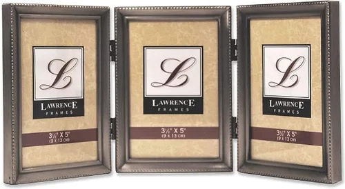 Miniatura 42 de Lawrence Frames - 11723 Marco de fotos clásico con cuentas, 2.5 x 3.5, dorado