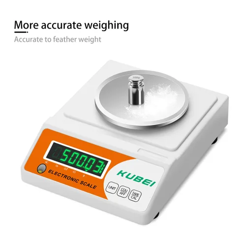 Miniatura 2 de Balanza analítica de precisión digital de laboratorio de alta precisión, 2.2 lbs x 0.00 oz, balanza electrónica de joyería, báscula de cocina
