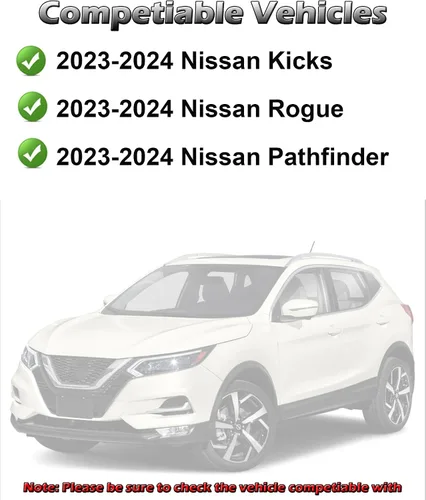 Miniatura 4 de Llavero inteligente para Nissan Rogue 2022-2025, Alliskeys Proximity Keyless Entry Control remoto de repuesto para Nissan Kicks Ariya Rogue