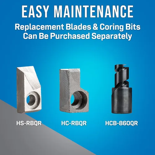 Miniatura 5 de Jonard Tools HSC-860QR Kit de herramientas de perforación y pelado de línea dura para cable 860QR