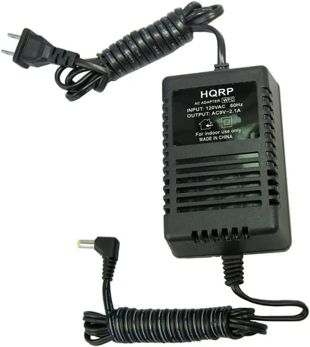 Miniatura 2 de HQRP Adaptador de CA compatible con Rocktron 006-1101 Replifex, Xpression, Blue Thunder, MIDI Mate, All Access, Banshee, Banshee 2, Hush Super C