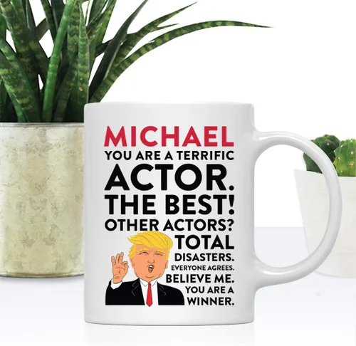 Miniatura 2 de Andaz Press Custom Trump Manual - Taza de café (11.0 fl oz), Actor, 1