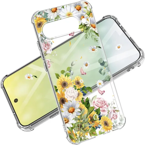Miniatura 24 de for Google Pixel 7 Case，Google 7 Phone Case，for Girls Women Cover Design Dual Layer Slim Fit Drop Proof Impact Resistant Shockproof Clear Case