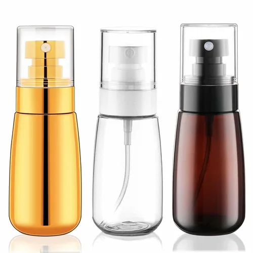 Miniatura 8 de Cosywell Botella de aerosol de niebla fina aprobada por la TSA 3.4 oz 100 ml Paquete de 3 envases de viaje recargables de cosméticos vacíos Botella
