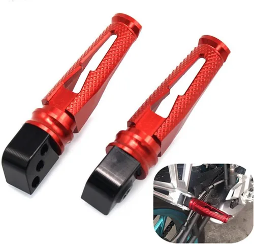 Miniatura 2 de Footrest Footpegs Motorcycle CNC Aluminum Passenger Footrests Rear Foot Pegs Pedal for Y&AMAHA FZ1 FZ6 FZ6R XJ6 XJR1300 XSR700 XSR900 for XSR 700