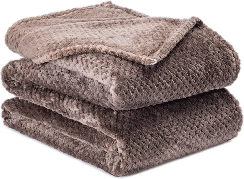 Miniatura 96 de Manta o manta mullida para bebé, suave, cálida y acogedora manta de vellón coral para niños pequeños, bebés o recién nacidos, para cuna, cochecito