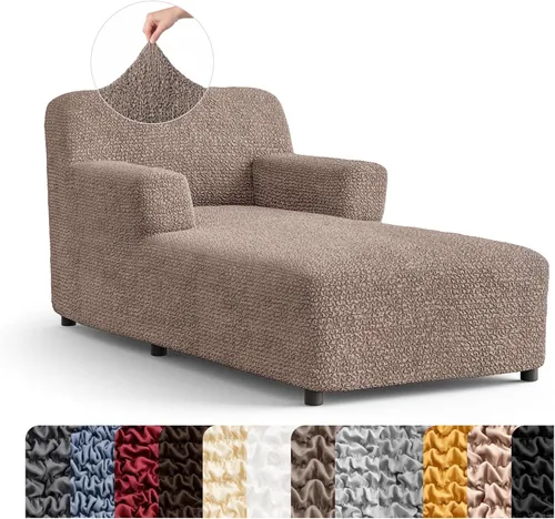 Miniatura 10 de PAULATO BY GA.I.CO. Funda para Silla de Tumbona Sin Brazos - Funda Deslizante para Silla de Tumbona - Funda para Sofá de Salón - Fundas Deslizantes