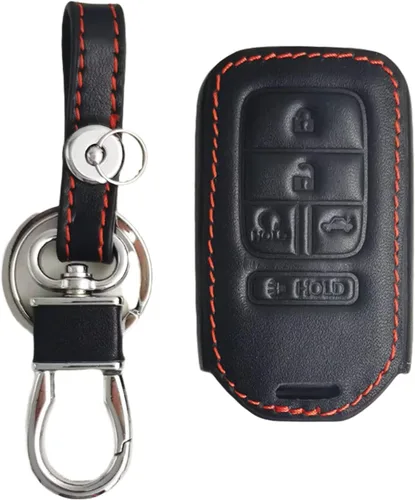 Miniatura 6 de Funda de silicona para llavero inteligente compatible con Honda Accord Civic CR-V CRV Pilot Passport Insight EX EX-L Touring. Número de pieza