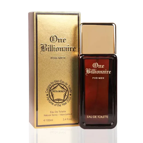 Miniatura 4 de One Billionaire+One Billion Noir Colección de colonia para hombre, Eau de Toilette en espray natural, aroma fresco, juego de regalo navideño