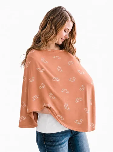 Miniatura 87 de Copper Pearl Funda multiusos: fundas de asiento de automóvil, funda de lactancia y cubierta de cochecito para el sol, tela elástica, uso para todas