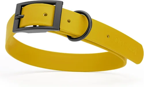 Miniatura 10 de Dogline Biothane - Collar impermeable para perro con hebilla de liberación rápida, resistente cincha de nailon recubierta con resistente y a prueba
