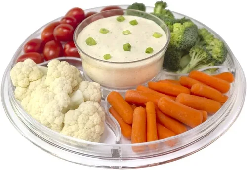 Miniatura 4 de Soporte de pastel con cubierta de cúpula, uso multipropósito 6 en 1, soporte de pastel con tapa, fuente para servir, tazón para ponche, fuente