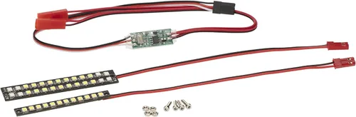 Miniatura 3 de Barra de luz impermeable para parachoques delantero y trasero de 2.283 in y 2.756 in, compatible con traxxas 1/10 MAXX RC Car Truck Accesorios