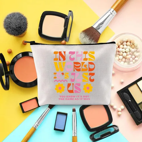Miniatura 3 de BLUPARK Bolsa de maquillaje inspirada en el cantante, álbum de mercancía para cantante, bolsa de maquillaje para cantante, regalo para fanáticos