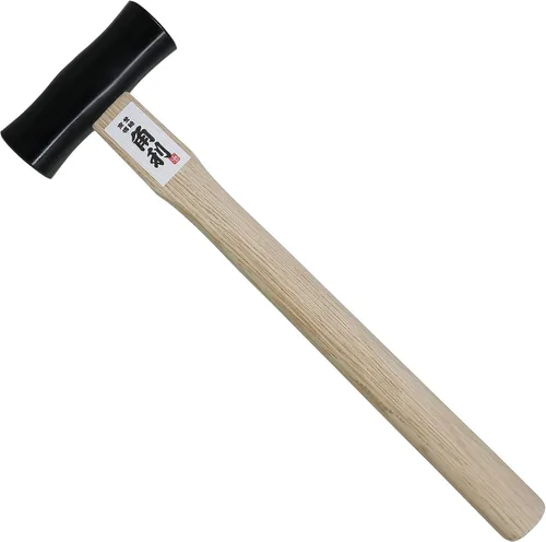 Miniatura 9 de KAKURI Martillo de cincel de 10.5 oz (300 g) Martillo japonés para carpintería para cincel, plano, clavo, acero al carbono japonés resistente, Negro