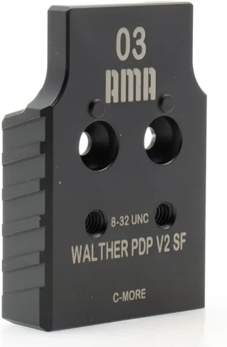 Miniatura 3 de Placa adaptadora para Walther PDP V2 SF compatible con Trijicon, Holosun, Leupold, Shield, Docter