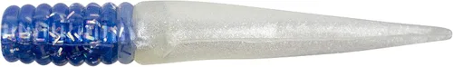 Miniatura 48 de Bobby Garland Slab Slay'R Señuelo de pesca de plástico suave para crappie, equipo de pesca y accesorios, 2 pulgadas, Chartreuse Silver Chartreuse