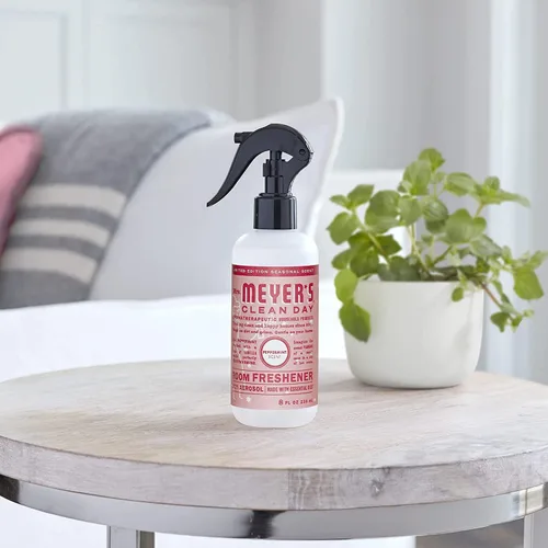 Miniatura 5 de Mrs. Meyer's Ambientador en aerosol para habitación y aire, botella de spray sin aerosol infundida con aceites esenciales, menta 8 fl Oz